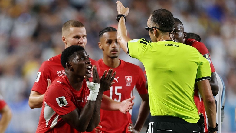Die Schweizer Spieler ignorierten den Rat von Kapitän Granit Xhaka